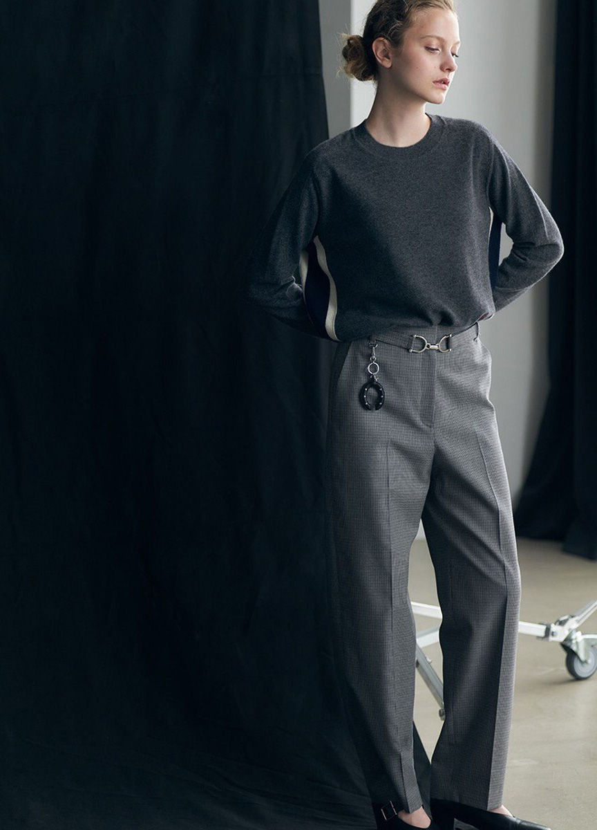 30周年倫敦印象圓領針織衫